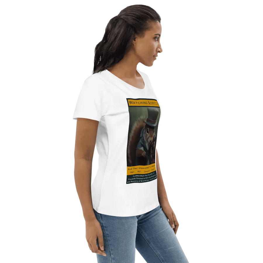 Ladies Tee - Watching Scientology - Front and Back product image (4)
