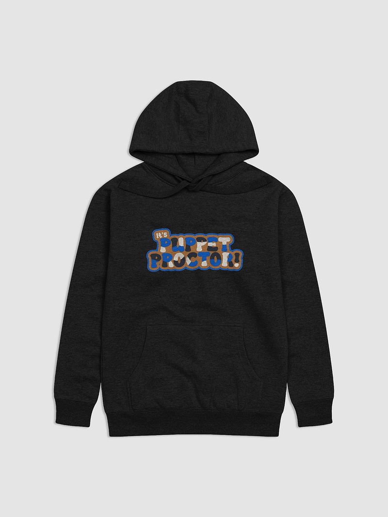 Patchwork Puppet Proctor Logo Unisex Hoodie