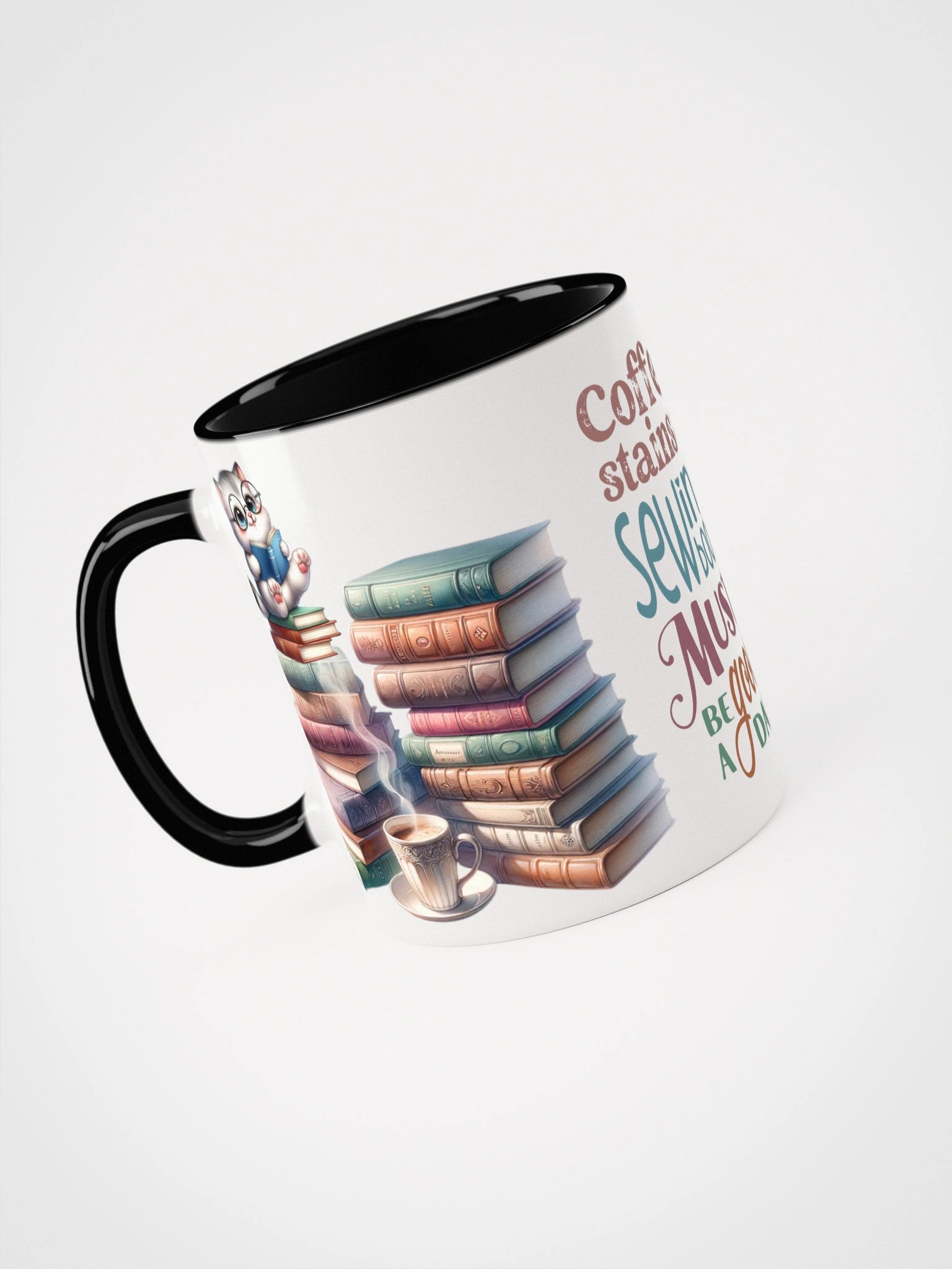 Whimsical Sewing Book Lover's Mug product image (40)