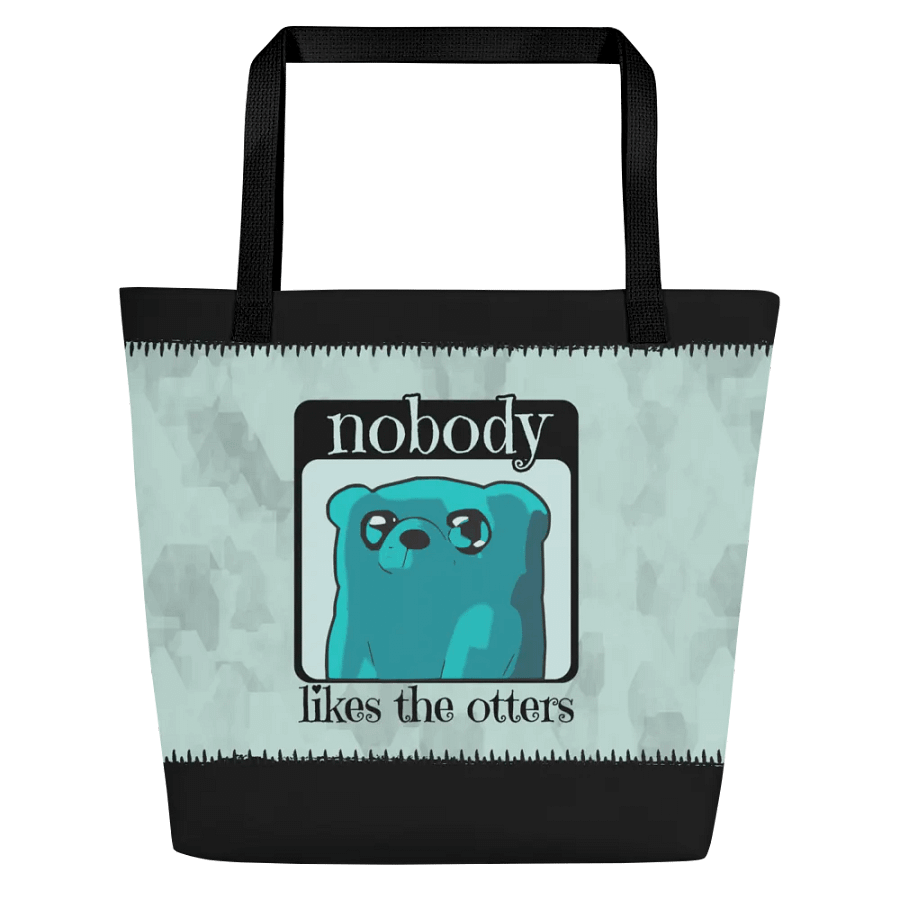 Root Shoulder Tote Bag for Board Gamers - Riverfolk Company Nobody Likes the Otters - unofficial product image (3)