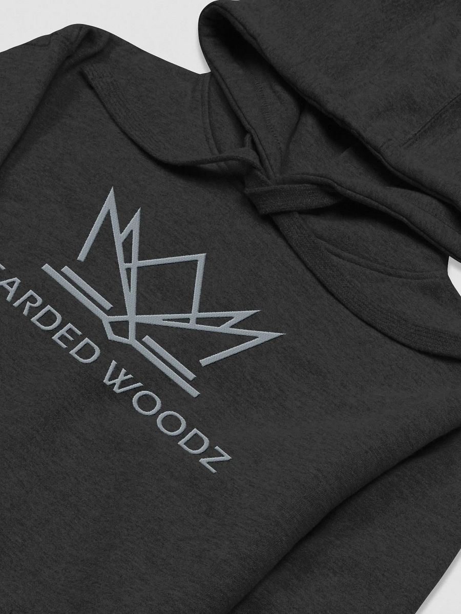 Women's Bearded Woodz Hoodie (Grey Embroidery) product image (2)