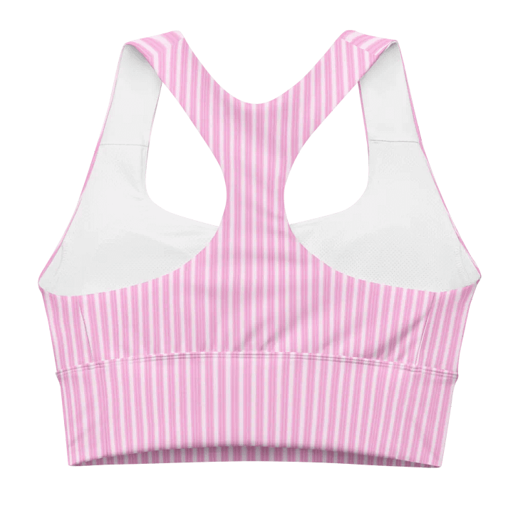 Stripes for days sports bra product image (2)