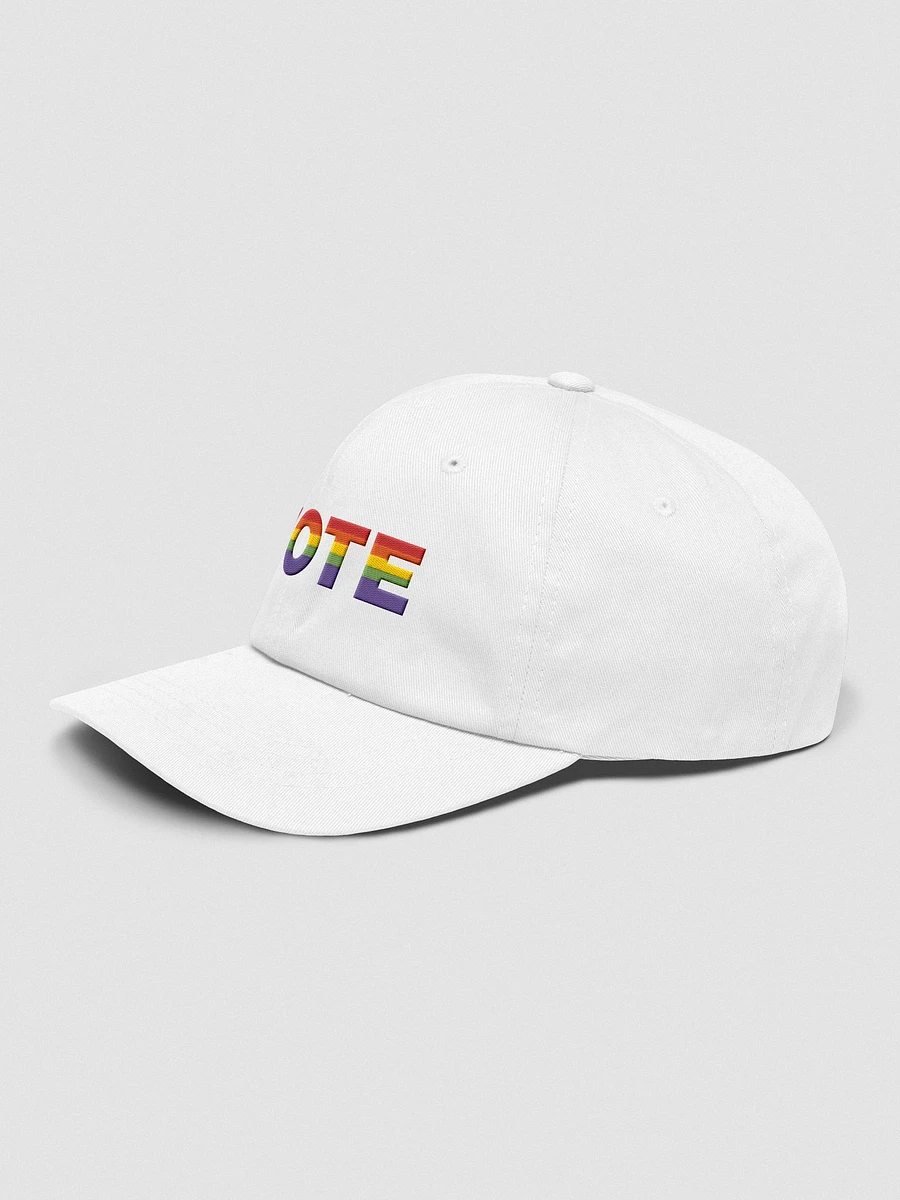 VOTE (Rainbow Pride Flag) - Embroidered Hat product image (3)