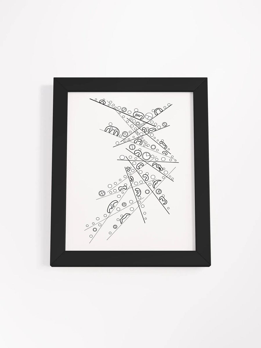 Color-Your-Own Kandinsky's Framed Poster! product image (6)