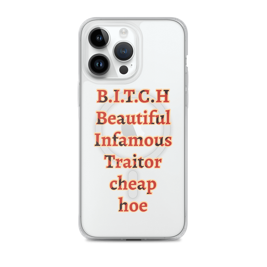 B.I.T.C.H. MagSafe® Clear Case product image (2)