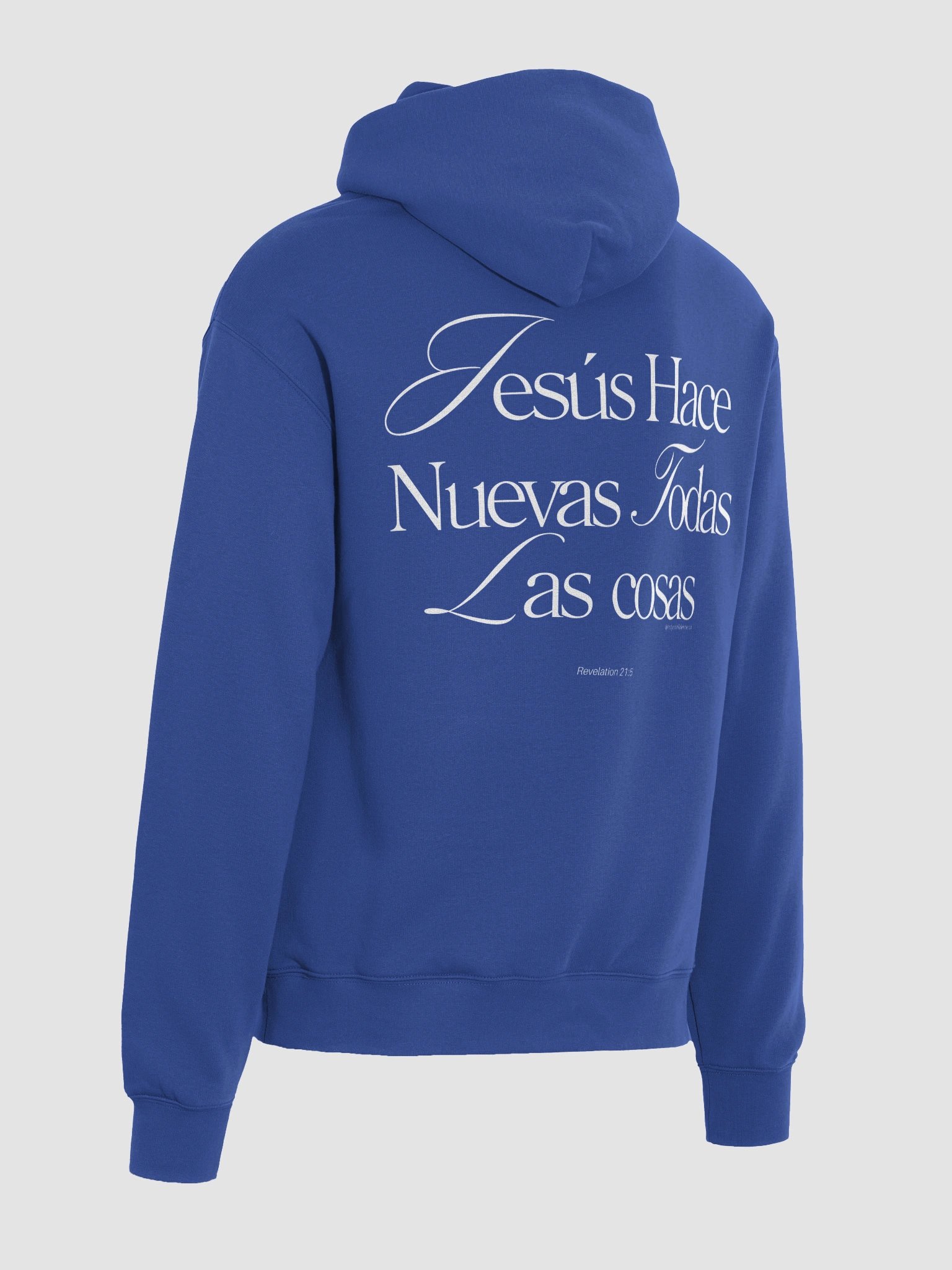 Jesús Hace Nuevas Todas Las Cosas (Sudadera con Capucha Oversized) product image (4)