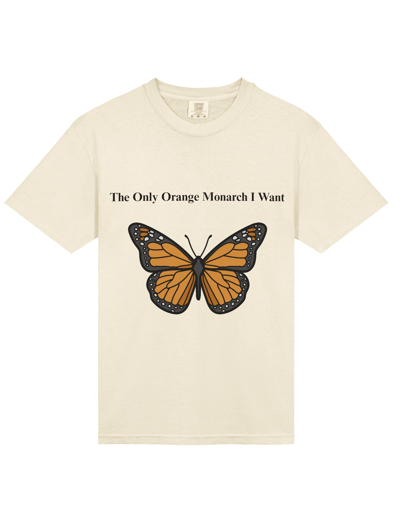 Orange Monarch Illustration T-Shirt product image (13)