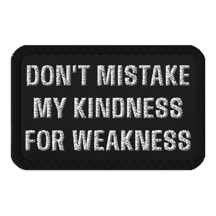 LOVA - Don't Mistake Patch product image (1)