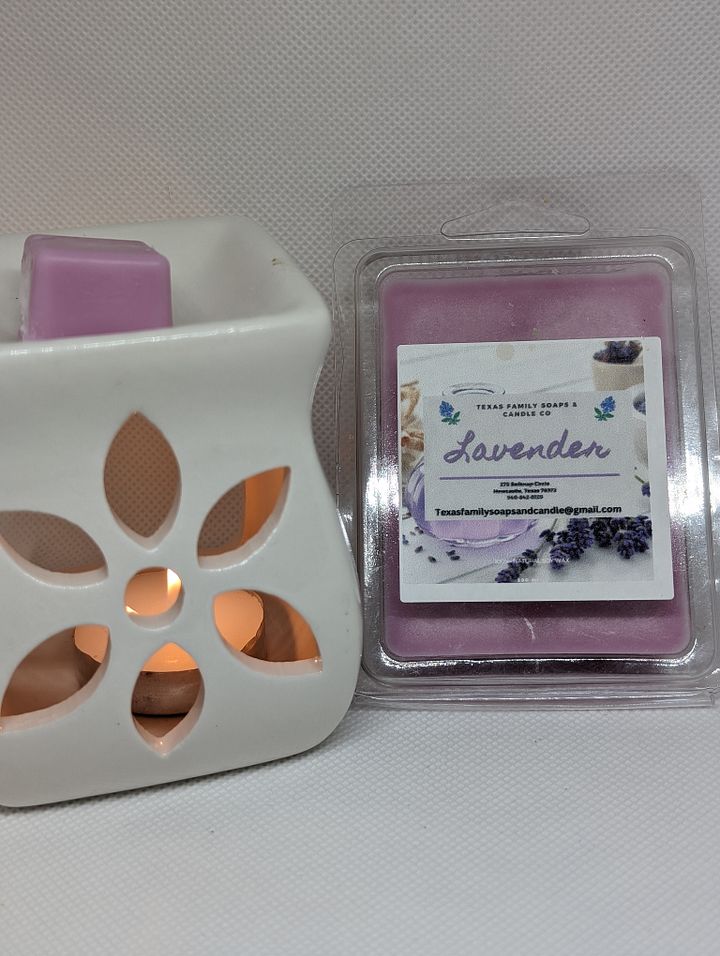 Lavender 100% Soy Wax Melts product image (2)