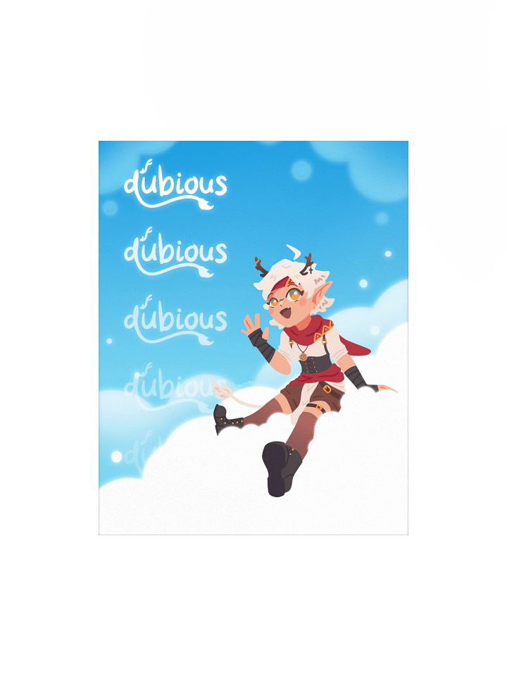 "DUBIOUS SHI" Poster product image (1)