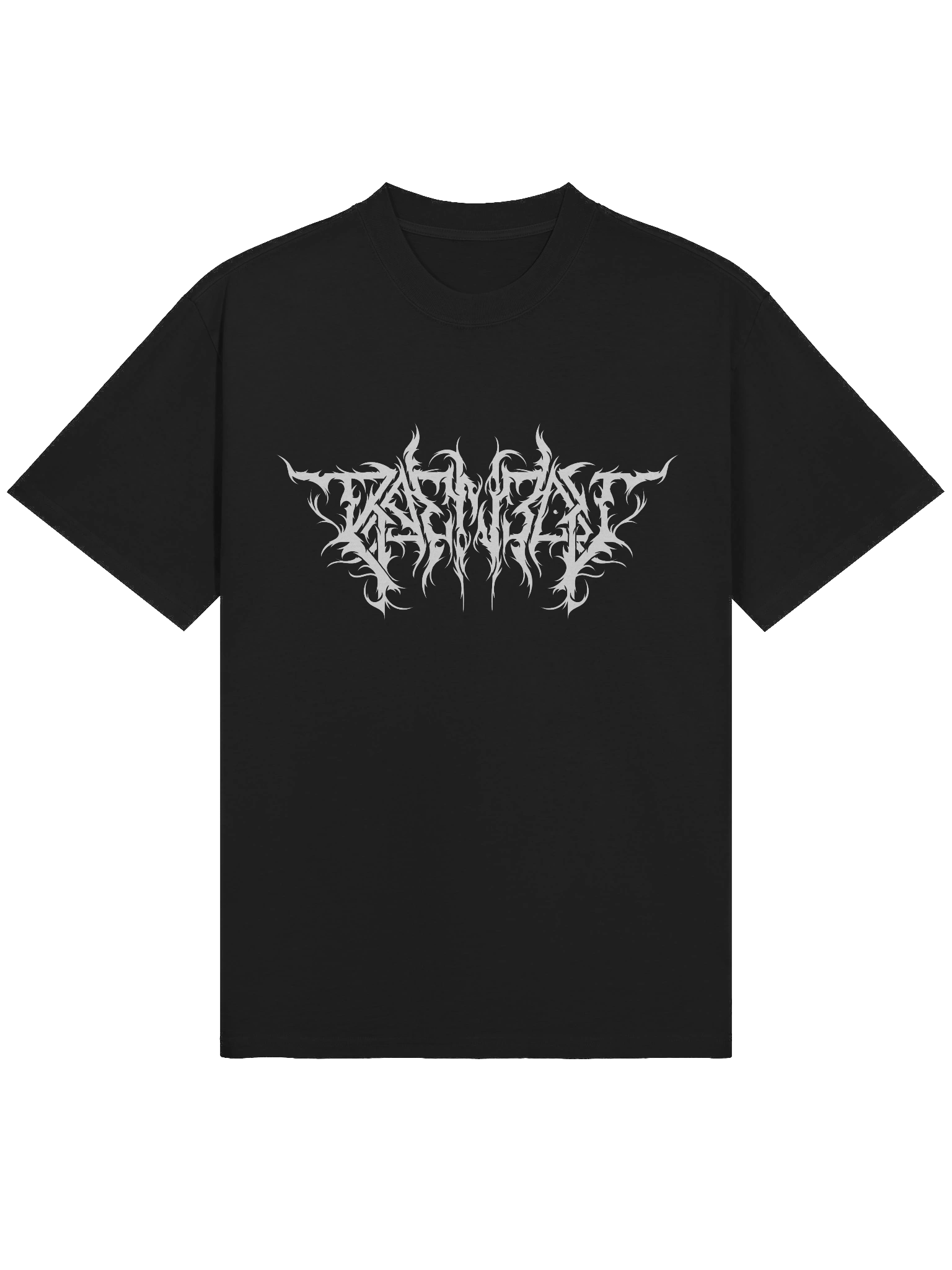 Black Metal RAENBOU Oversized Tee product image (3)