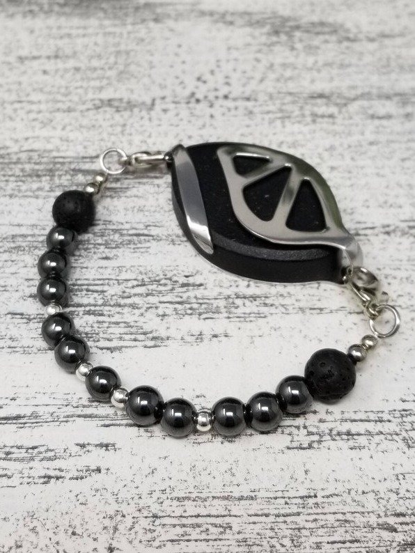 Hematite Aromatherapy | Handmade Accessory for Bellabeat Leaf Urban & Ivy product image (2)