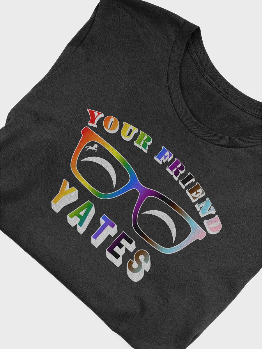 YourFriendYates Pride Logo T-Shirt product image (44)