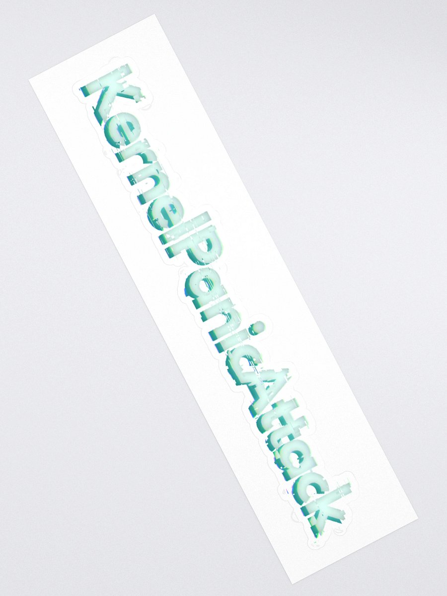 Kernel Panic Attack Kiss Cut Stickers product image (2)