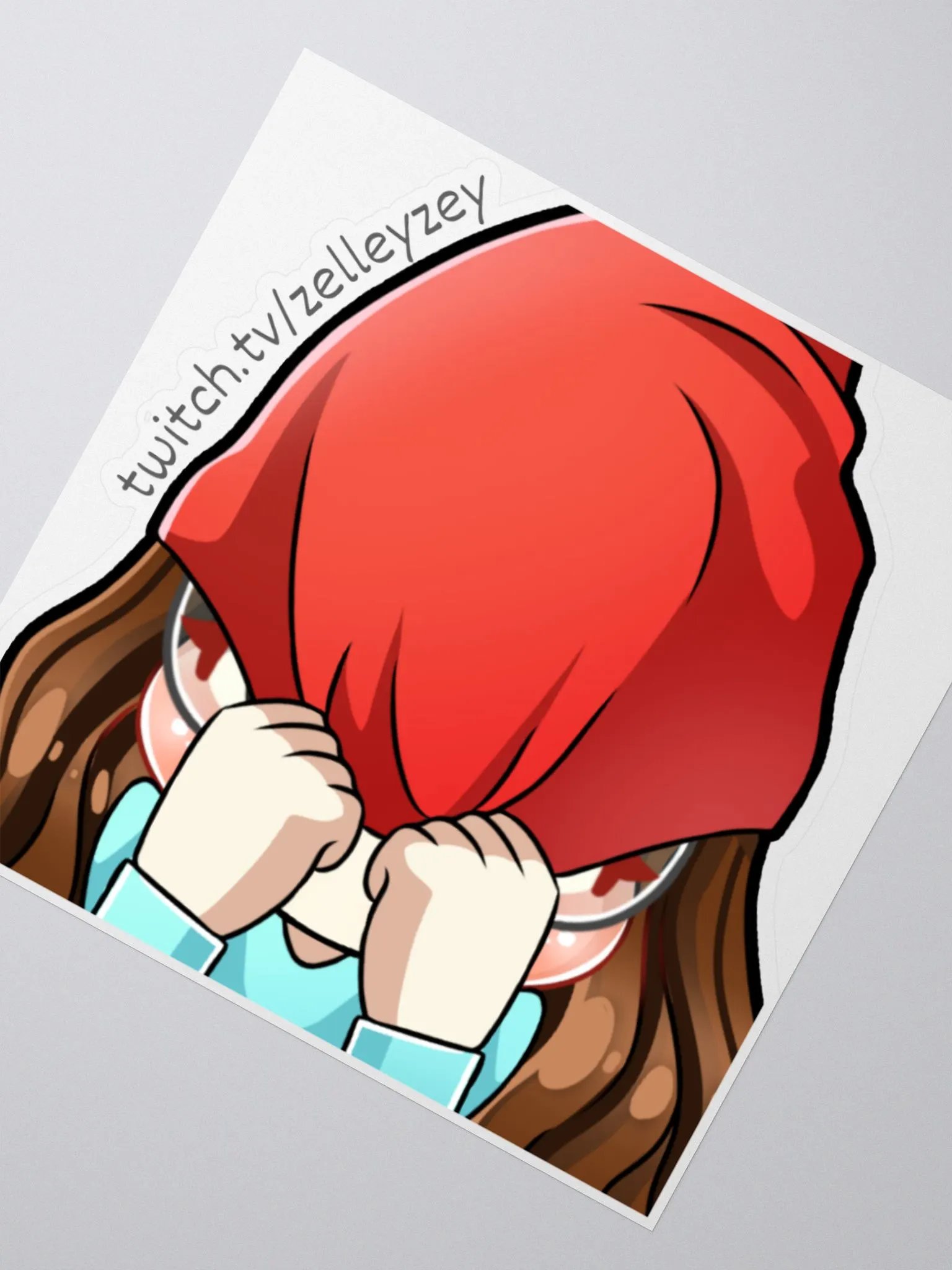 Gnome Shy Sticker product image (2)