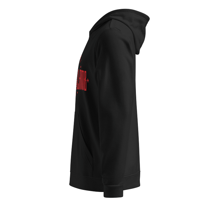 "Cult of the Lamb" Herald Hoodie - White with Red Print product image (3)