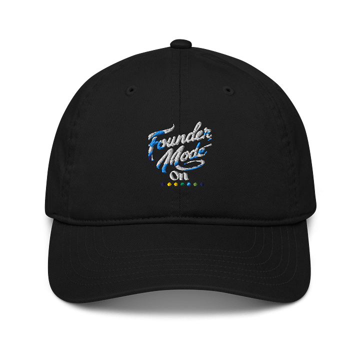Founder Mode Organic Dad Hat product image (1)