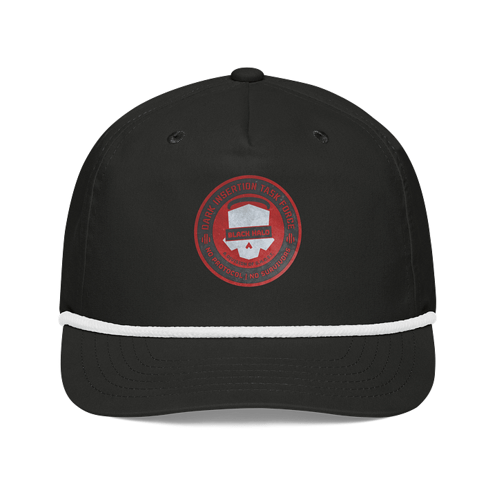 Black Halo Snapback Hat product image (1)