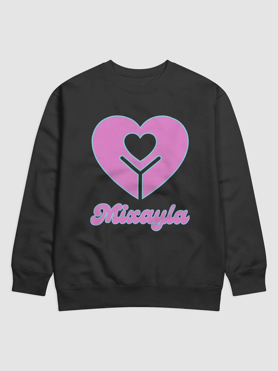 Black Crew Neck (Pink Logo) product image (1)