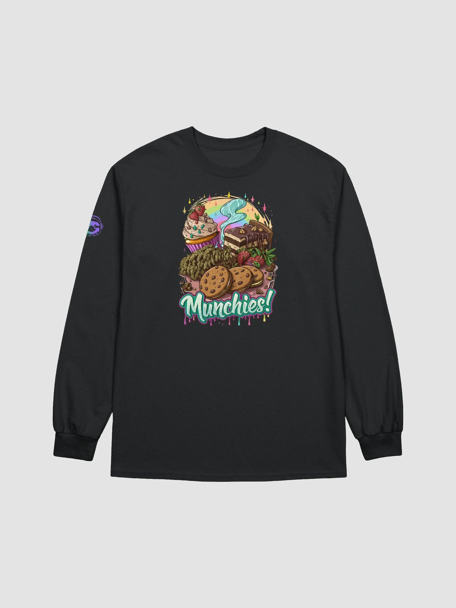 MUNCHIES LONG-SLEEVE T SHIRT product image (4)