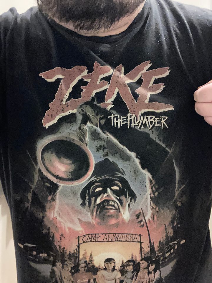 OG ZEKE THE PLUMBER 3XL SIGNED 1st Print 2013 FRIGHT RAGS NIGHTMARE TEE + AUTOGRAPHED PHOTO product image (2)