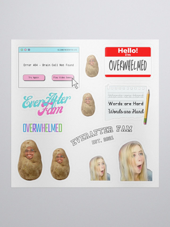 EverAfter Fam Sticker Sheet product image (1)