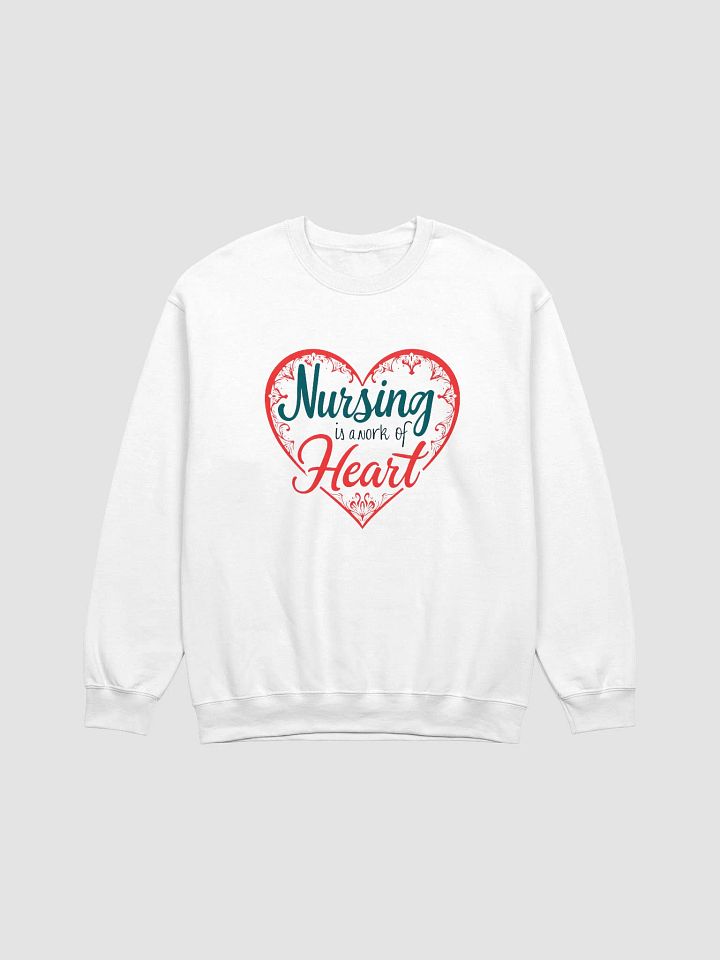 Heartfelt Nursing Crewneck Sweatshirt product image (1)