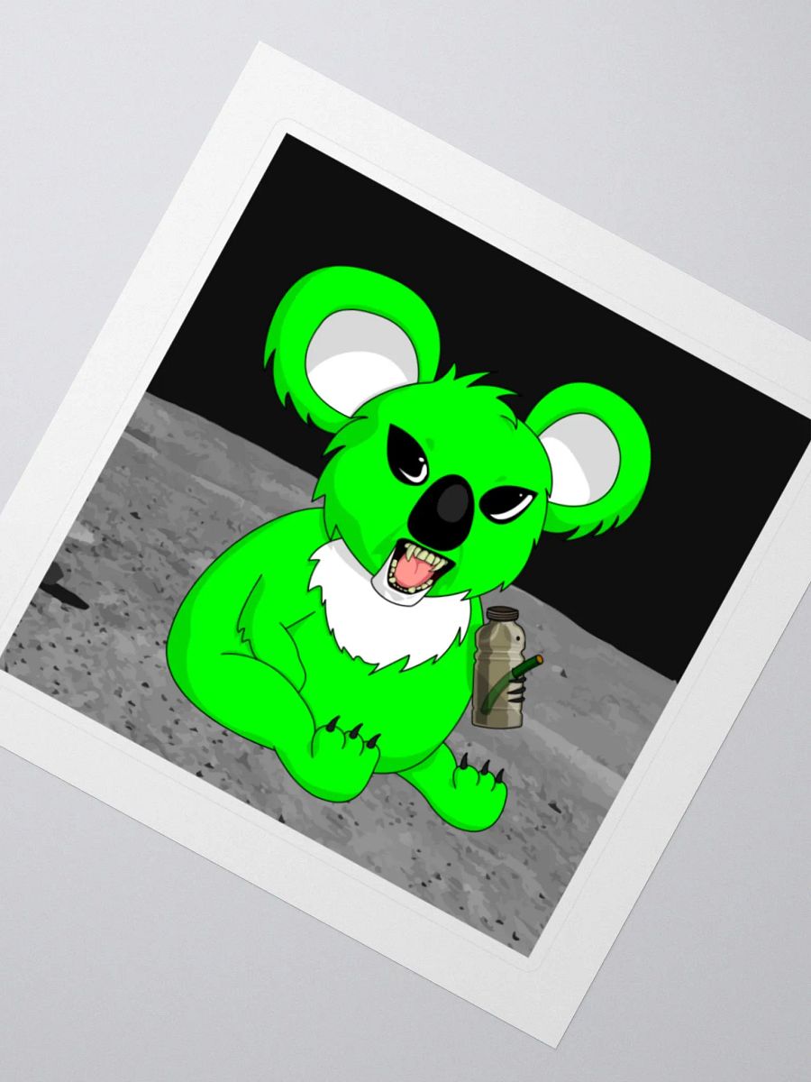 Menacing Koala Grenade Launcher Stickers product image (2)