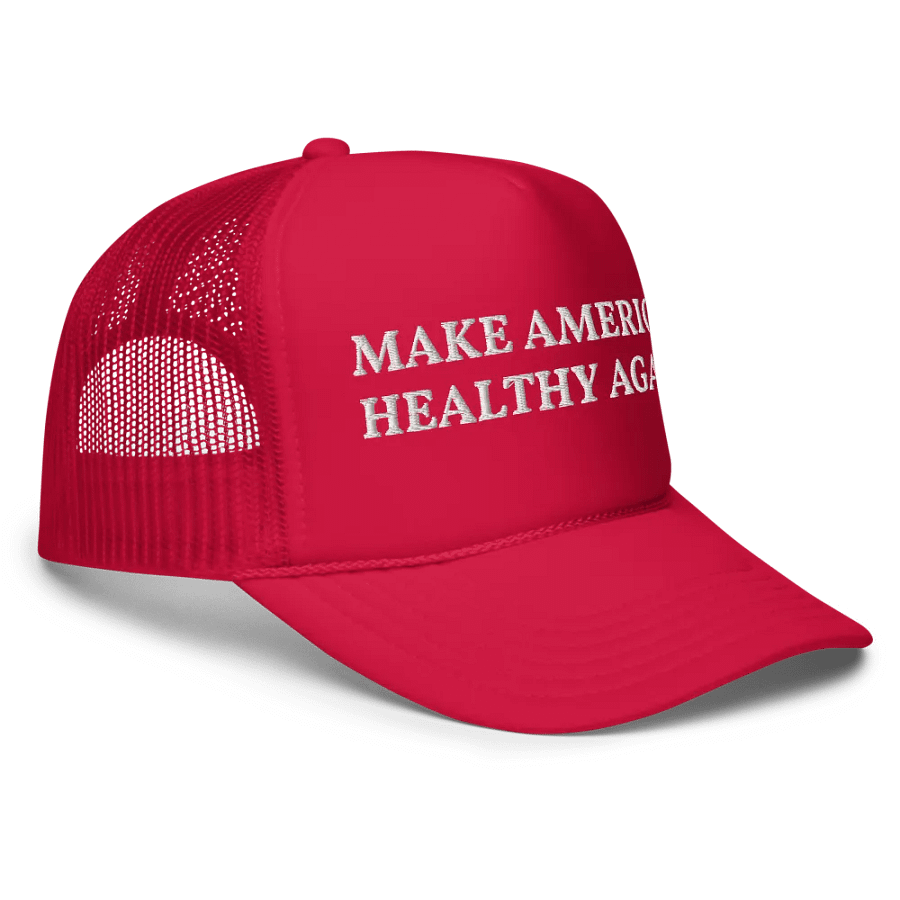 Make America Healthy Again Hat - Embroidered Trucker Hat Cap product image (3)
