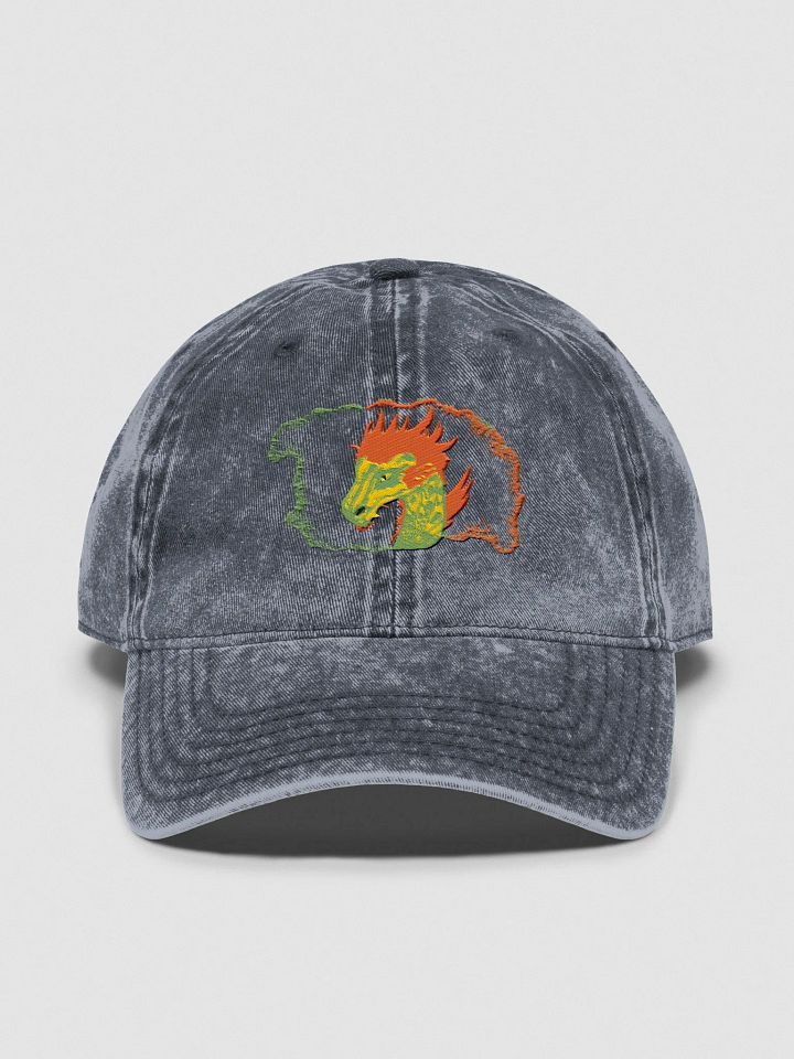 Flame-Breathing Dragon Vintage Dad Hat product image (1)
