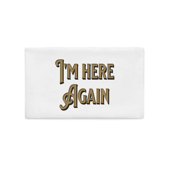 Bold Statement All-Over Print Pillow Case product image (2)