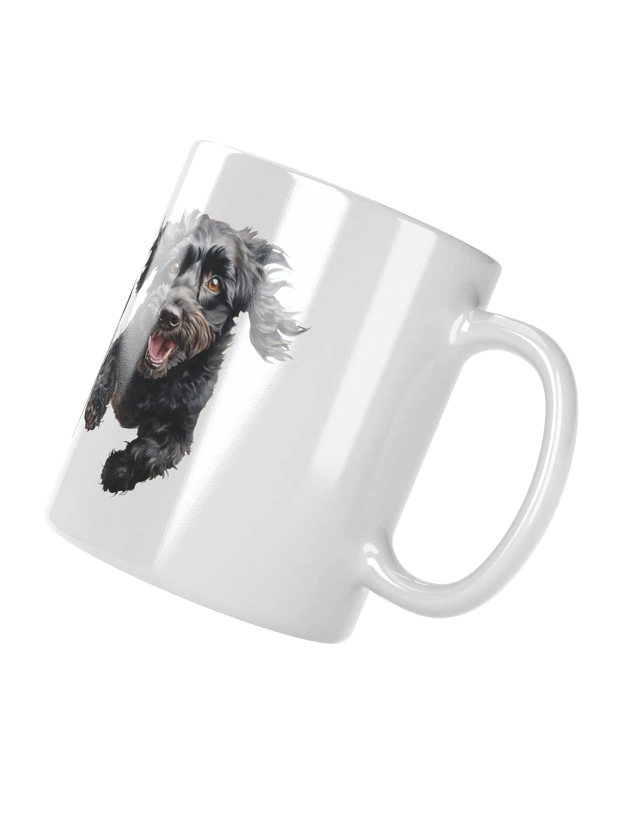 Black Poodle Puppy Paradise Mug product image (4)