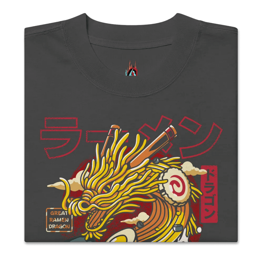 Great Ramen Dragon Japanese - Oversized Tee product image (3)