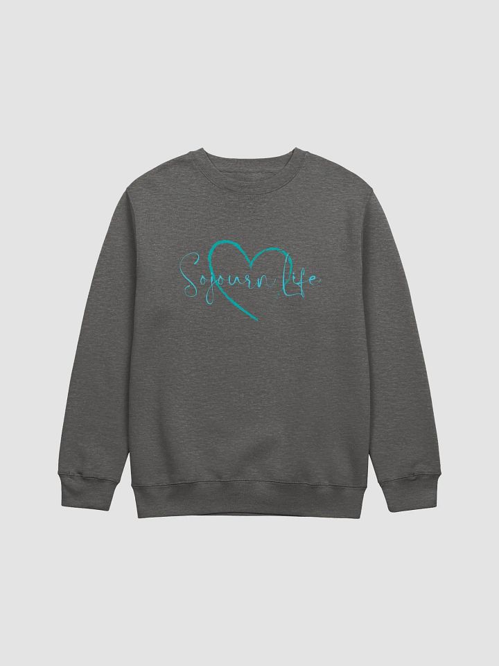 Sojourn Life Heart - Premium Crewneck product image (1)