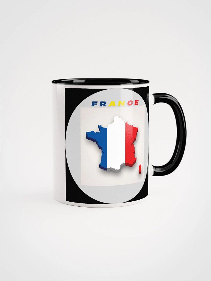 Ceramic Mug with Color Inside France Map product image (1)