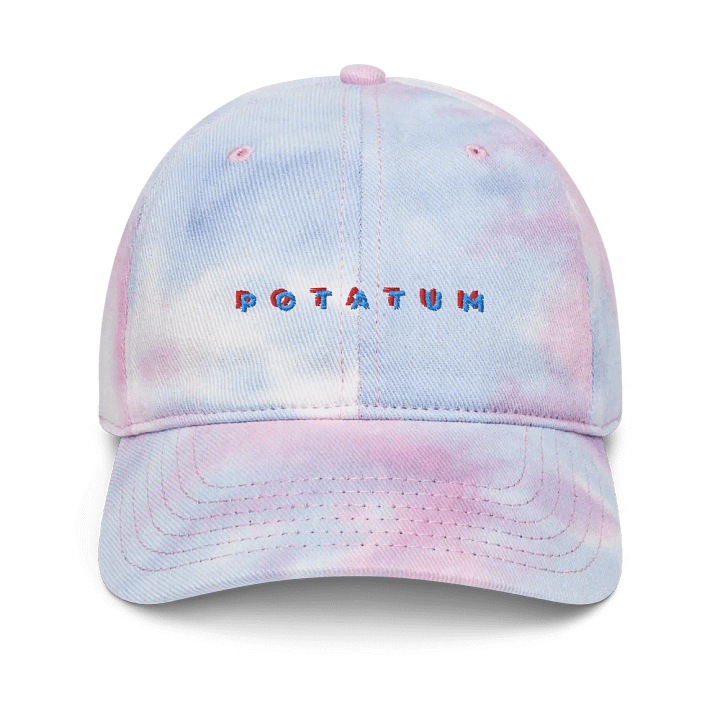 POTATUM 3D tie-dye dad hat product image (2)