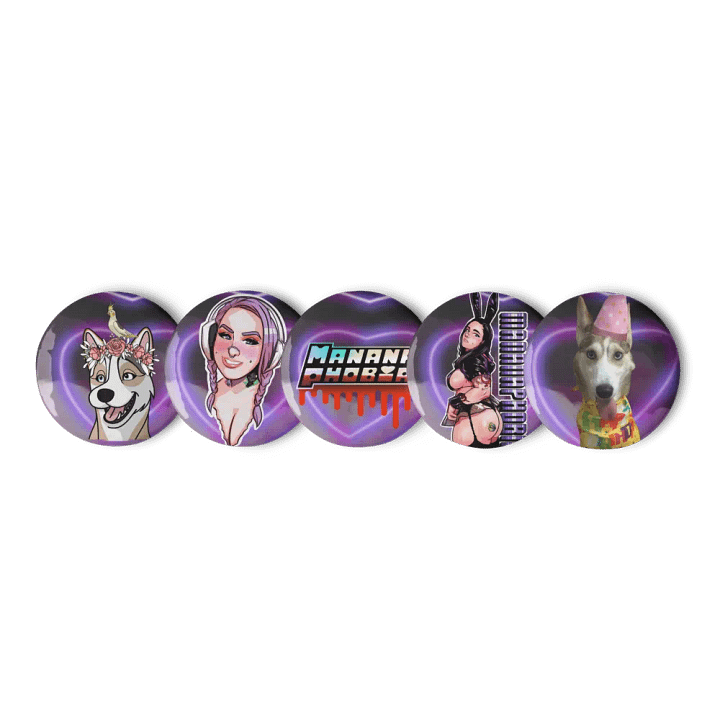 Mananaphobia Pin Set product image (2)