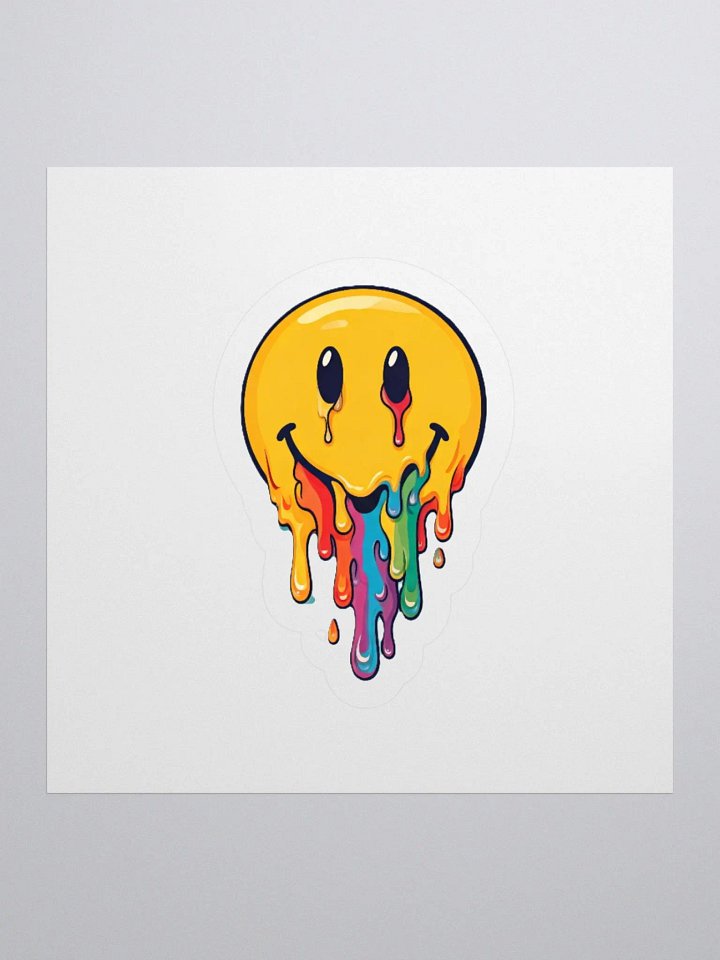 Psychedelic Meltdown Cut Stickers product image (3)