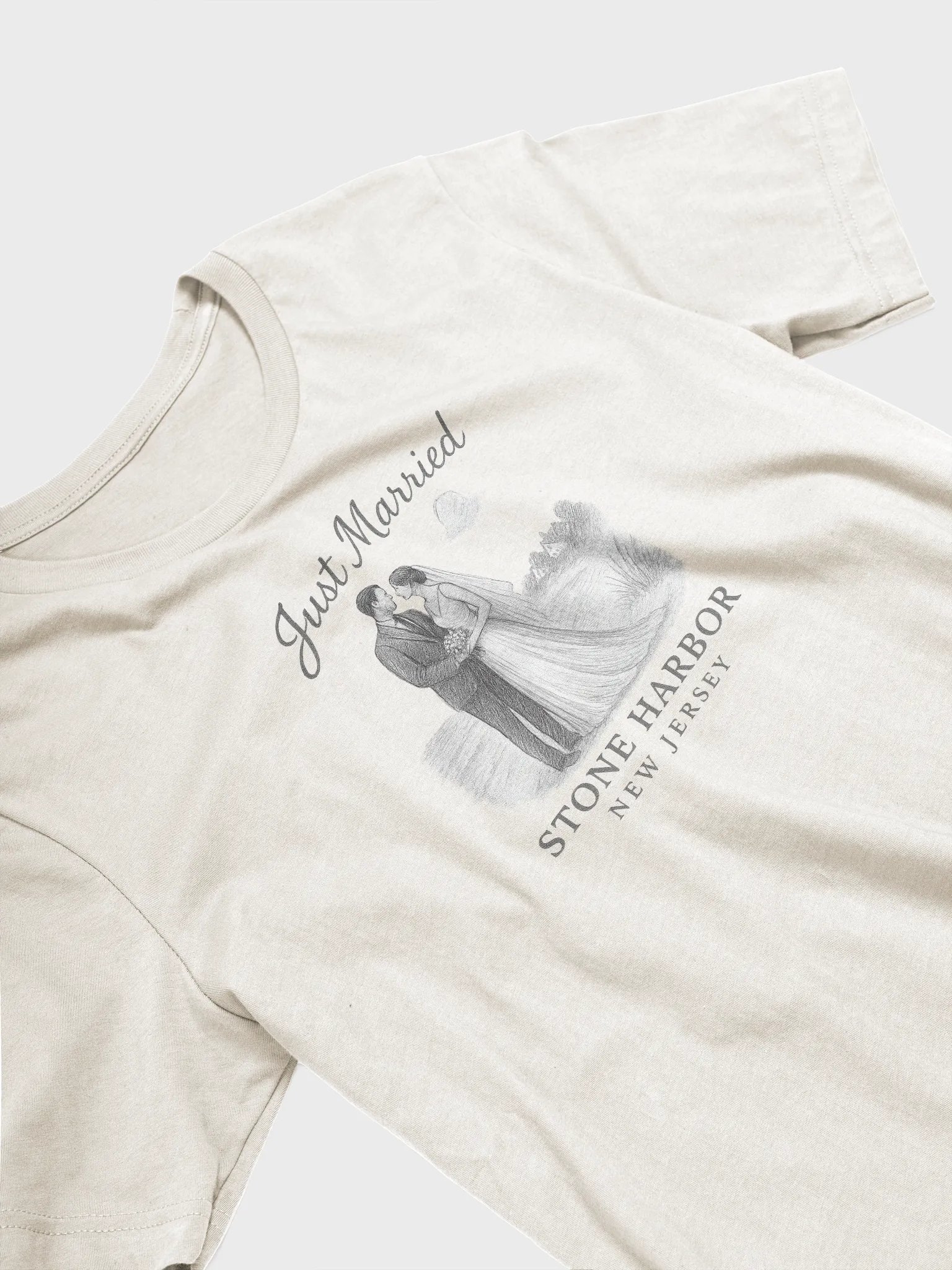 Stone Harbor NJ Wedding Tee product image (3)