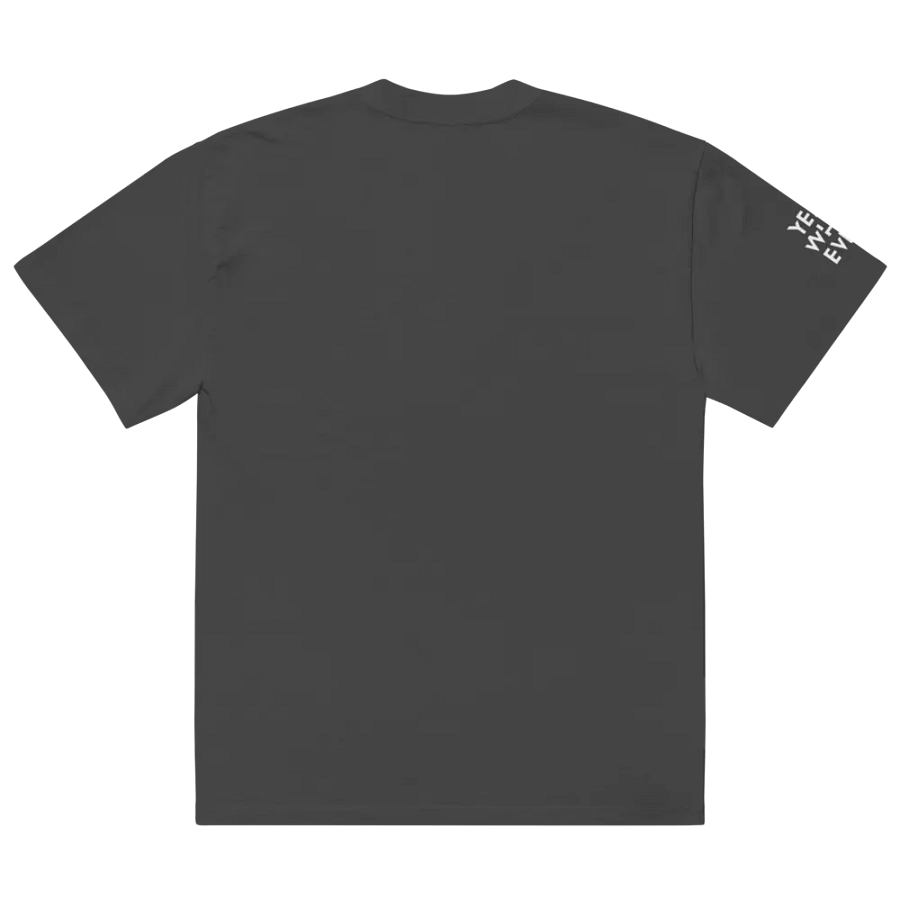 Yeah Whatever Oversized Faded Tee product image (3)