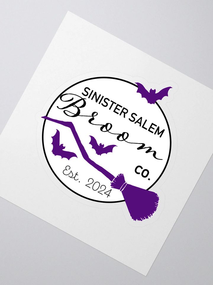 SinisterSalem Broom Co. Stickers product image (2)