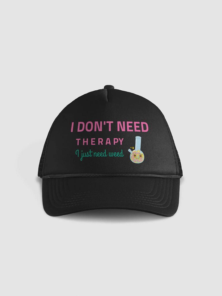 Therapeutic Weed Trucker Hat product image (2)