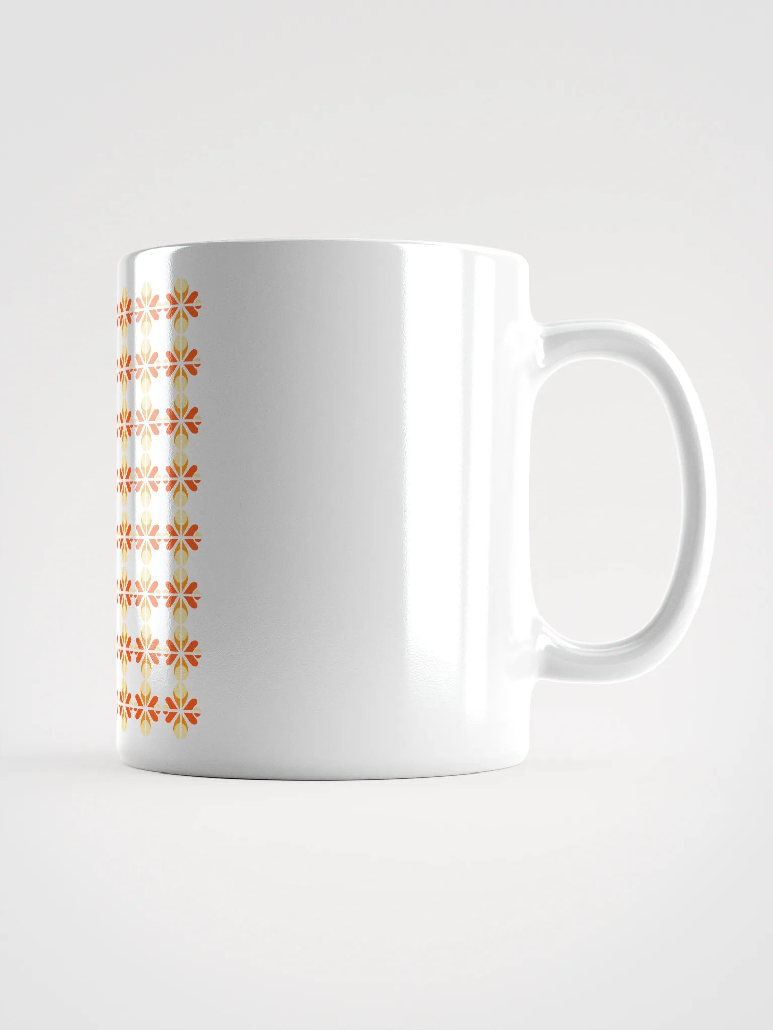 Geometric Floral Pattern Mug product image (3)
