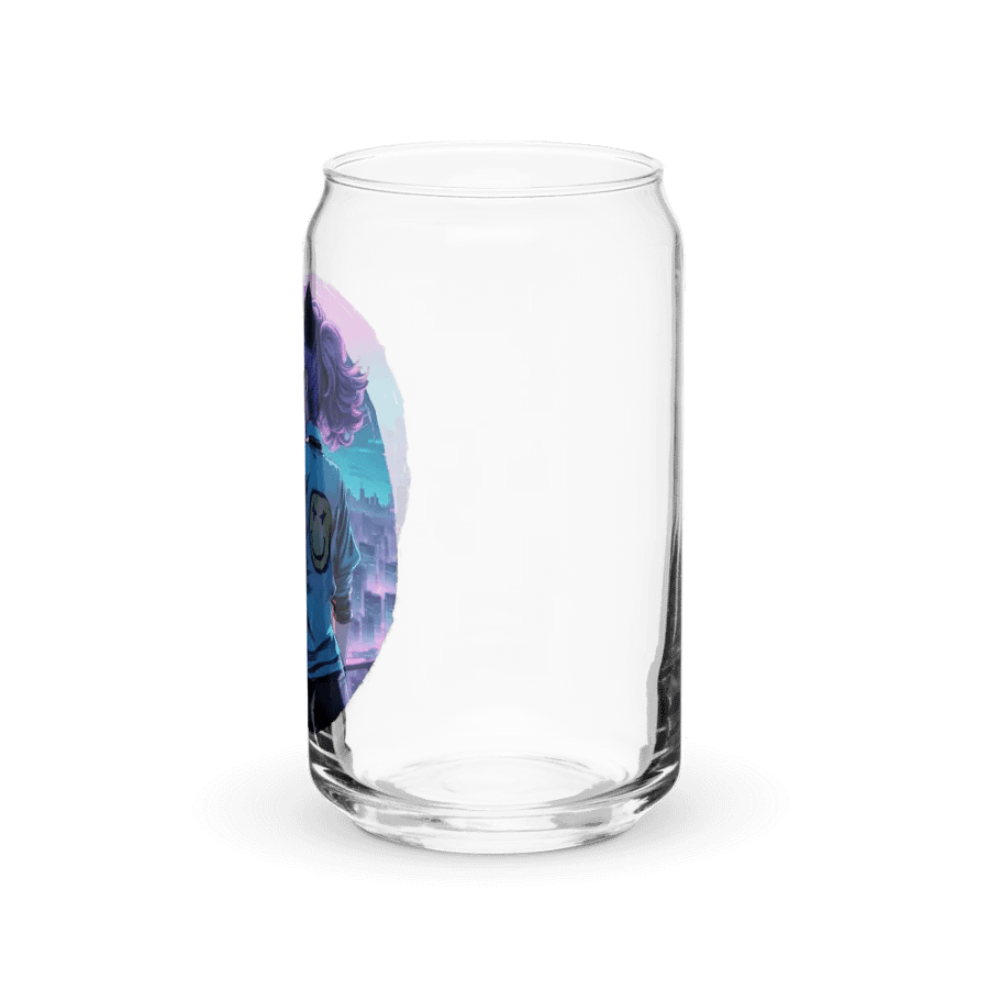 Anime Catgirl Rooftop Cool Can Drinking Glas product image (39)