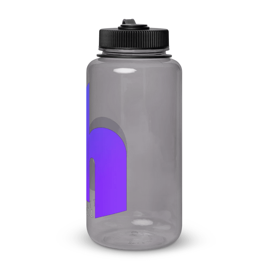 d2h Logo Wide Mouth Plastic Water Bottle (32oz) product image (4)