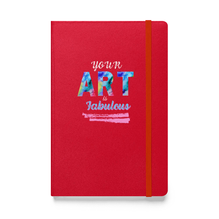 Vibrant ART Fabulous Hardcover Notebook For art students moms daughters friends art teachers product image (1)