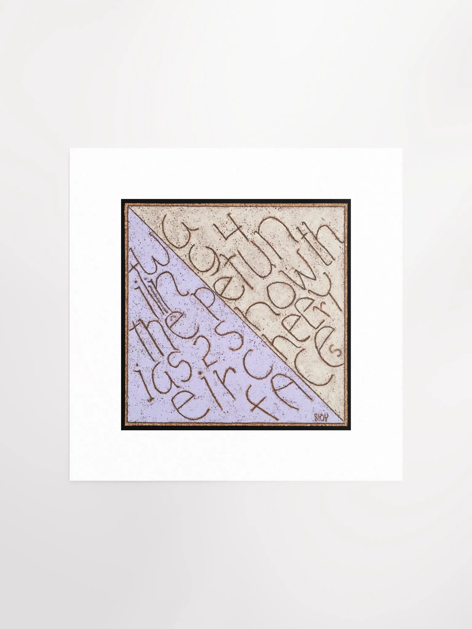 waiting for the petunias Print product image (2)