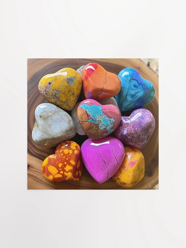 Heartfelt Stones Poster product image (1)