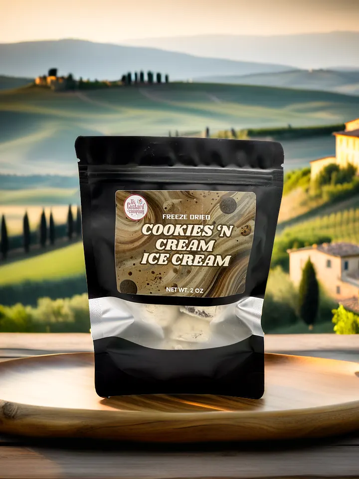 Cookies N' Cream Freeze Dried Ice Cream 🍪 (2oz) product image (2)