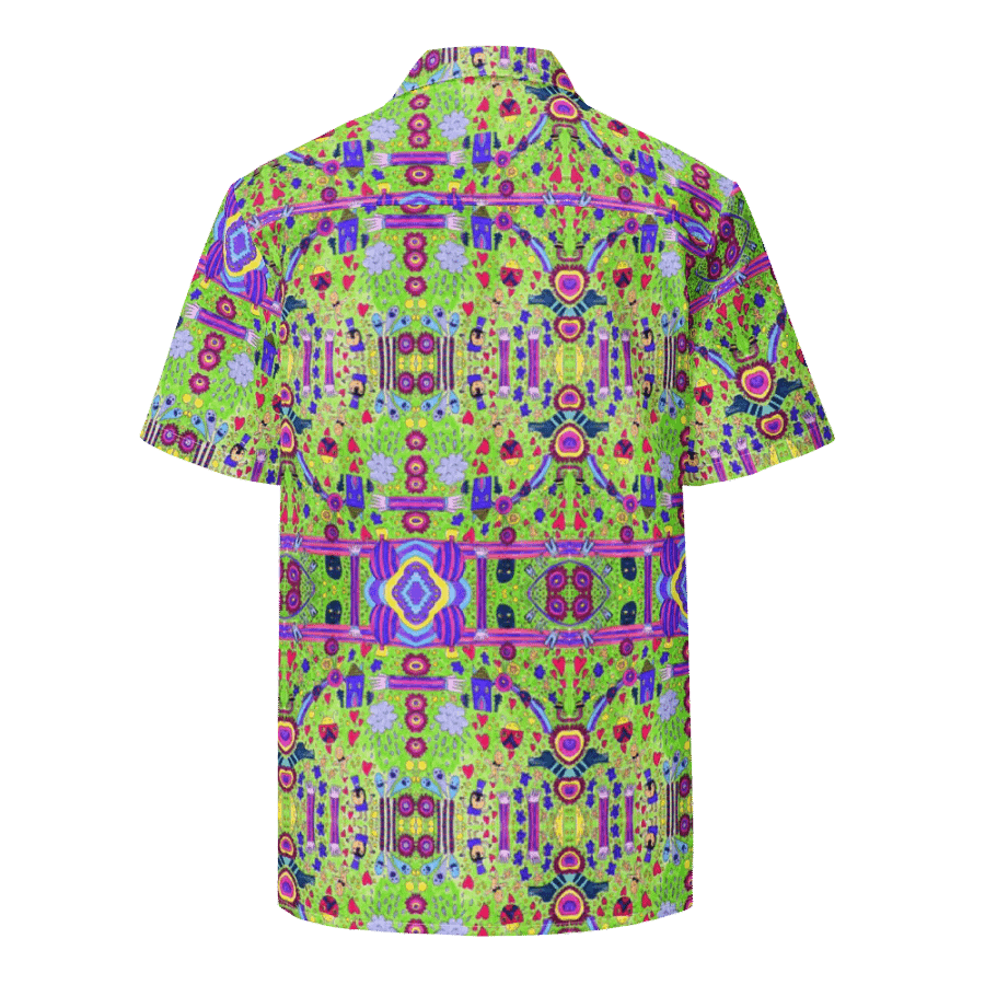 Abstract Doodle Life Unisex Hawaiian Shirt product image (11)